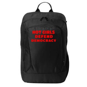 Hot Defend Democracy City Backpack