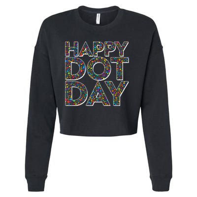 Happy Dot Day International Dot Day Cropped Pullover Crew
