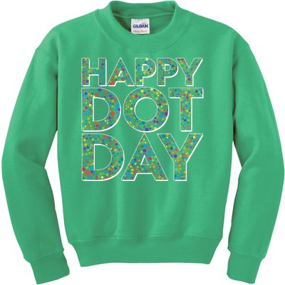 Happy Dot Day International Dot Day Kids Sweatshirt