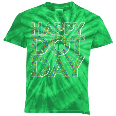 Happy Dot Day International Dot Day Kids Tie-Dye T-Shirt