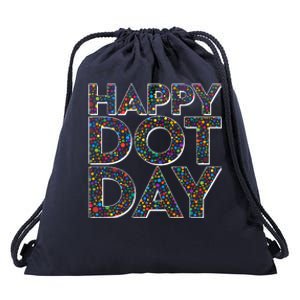 Happy Dot Day International Dot Day Drawstring Bag