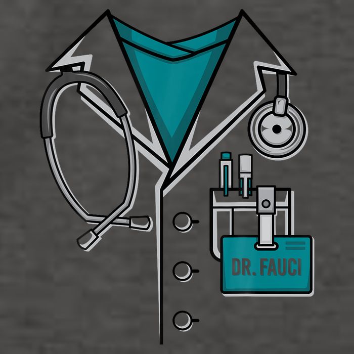 Halloween Diy Doctor Fauci Costume Vector Backpack