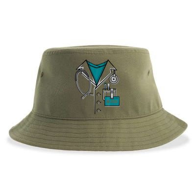 Halloween Diy Doctor Fauci Costume Sustainable Bucket Hat