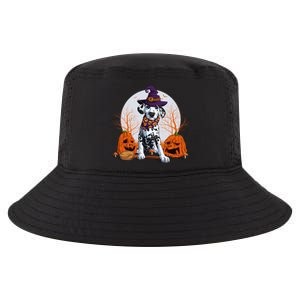 Halloween Dalmatian Dog Lovers Halloween Scary Pumpkin Moon Cool Gift Cool Comfort Performance Bucket Hat