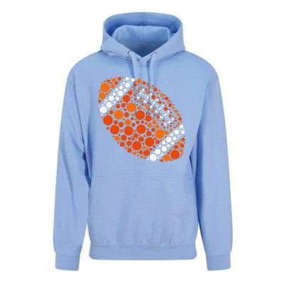 Happy Dot Day 2024 Polka Dot Football Ball Lover Gift Unisex Surf Hoodie