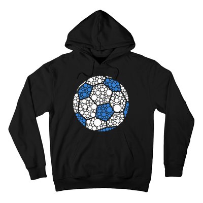 Happy Dot Day 2024 Polka Dot Soccer Ball Lover Hoodie