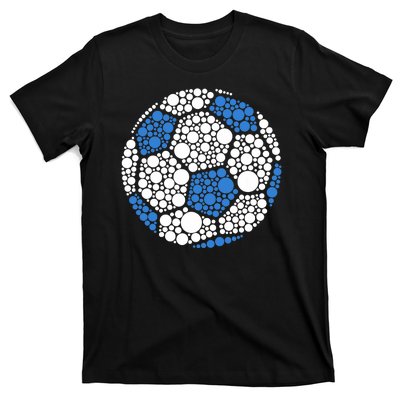 Happy Dot Day 2024 Polka Dot Soccer Ball Lover T-Shirt