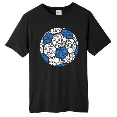 Happy Dot Day 2024 Polka Dot Soccer Ball Lover Tall Fusion ChromaSoft Performance T-Shirt