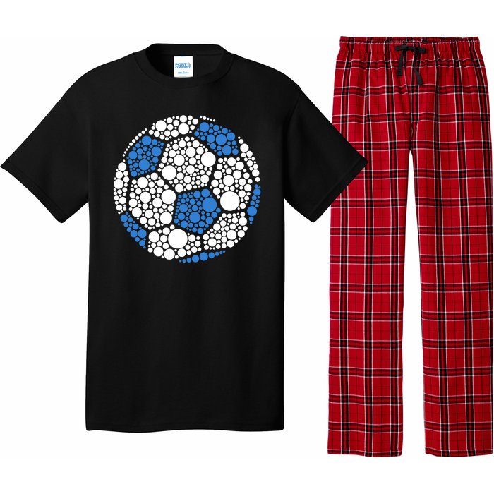 Happy Dot Day 2024 Polka Dot Soccer Ball Lover Pajama Set