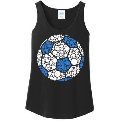 Happy Dot Day 2024 Polka Dot Soccer Ball Lover Ladies Essential Tank