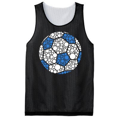 Happy Dot Day 2024 Polka Dot Soccer Ball Lover Mesh Reversible Basketball Jersey Tank