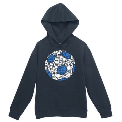 Happy Dot Day 2024 Polka Dot Soccer Ball Lover Urban Pullover Hoodie