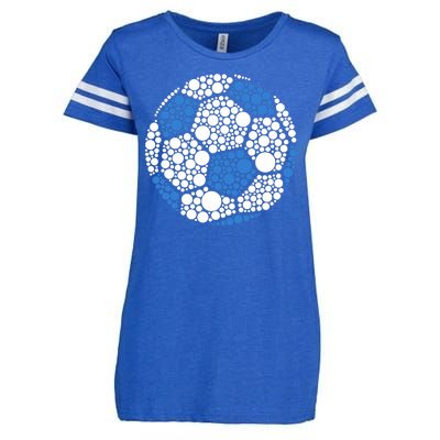 Happy Dot Day 2024 Polka Dot Soccer Ball Lover Enza Ladies Jersey Football T-Shirt