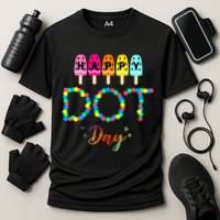 Happy Dot Day Colorful Performance Shirt