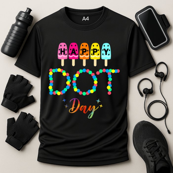 Happy Dot Day Colorful Performance Shirt