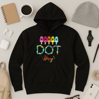 Happy Dot Day Colorful Hoodie