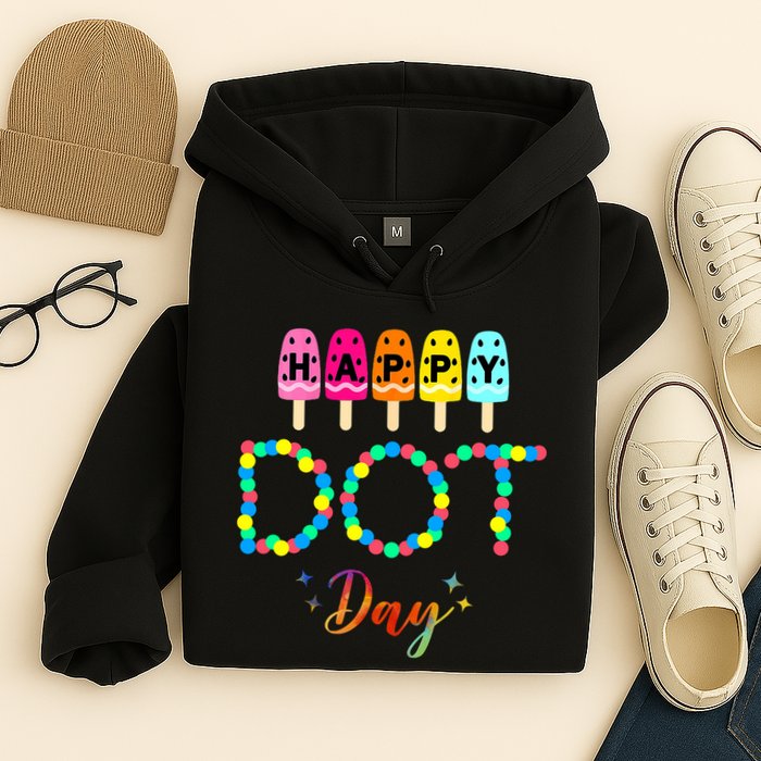 Happy Dot Day Colorful Hoodie