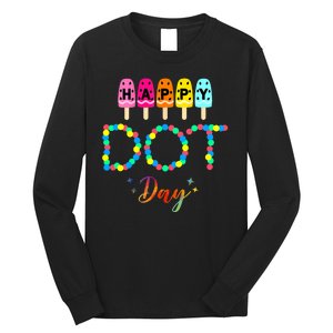 Happy Dot Day Colorful Long Sleeve Shirt