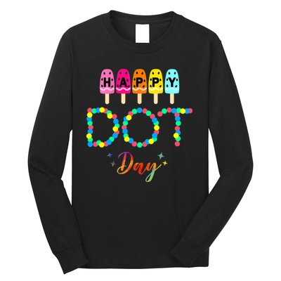 Happy Dot Day Colorful Long Sleeve Shirt