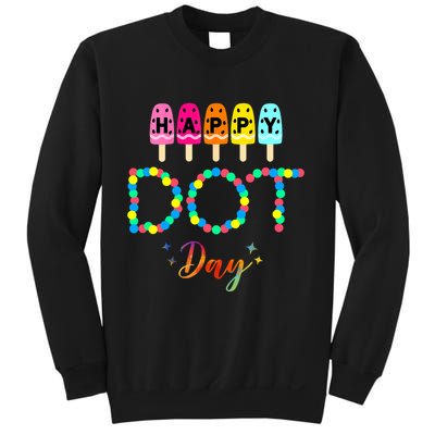 Happy Dot Day Colorful Sweatshirt