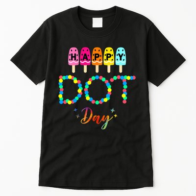 Happy Dot Day Colorful Tall T-Shirt