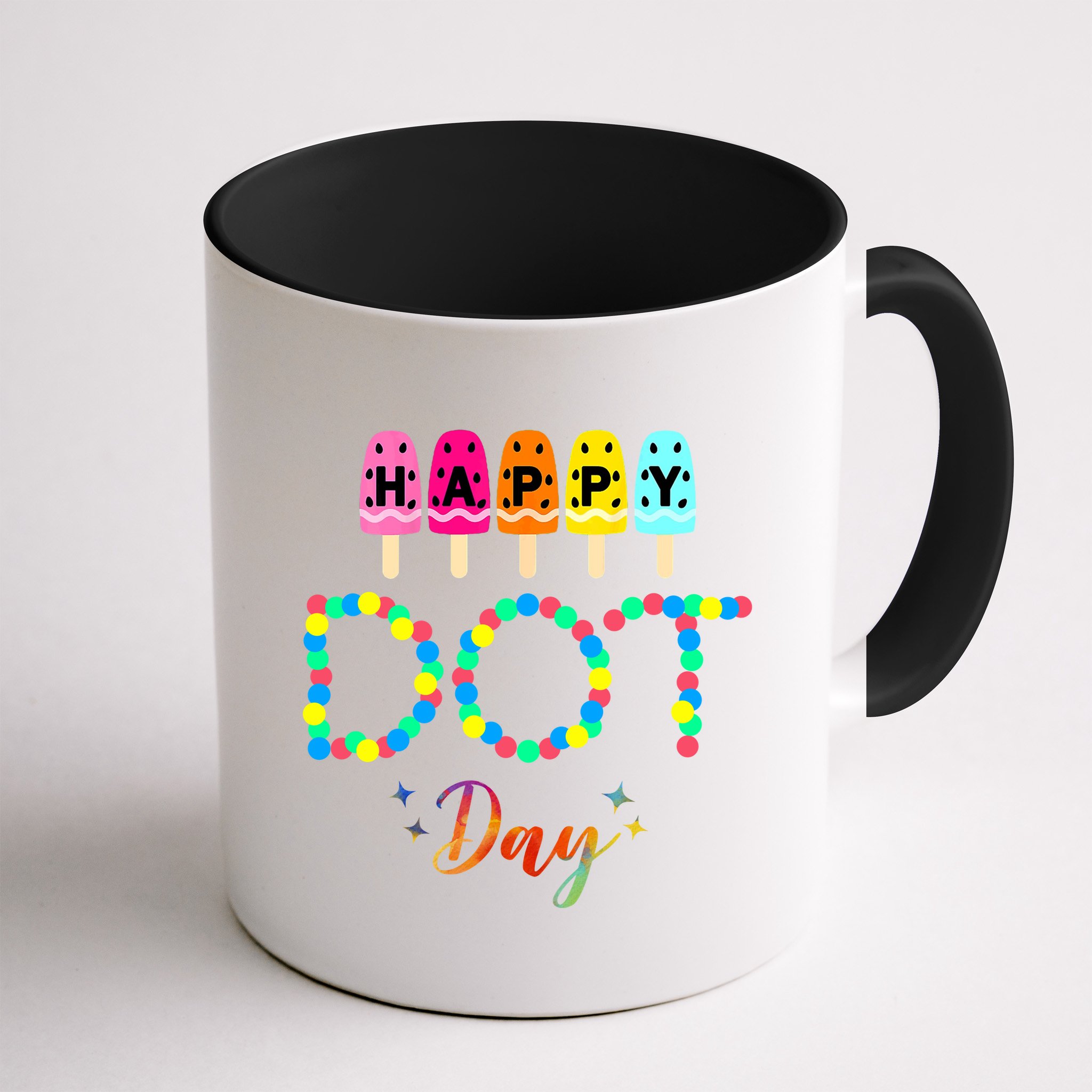 Happy Dot Day Colorful Mug