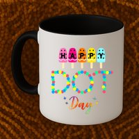 Happy Dot Day Colorful Mug