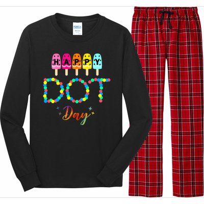 Happy Dot Day Colorful Long Sleeve Pajama Set