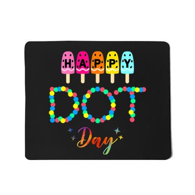 Happy Dot Day Colorful Mousepad