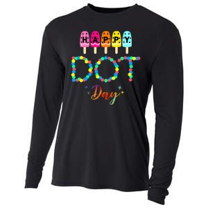 Happy Dot Day Colorful Cooling Performance Long Sleeve Crew