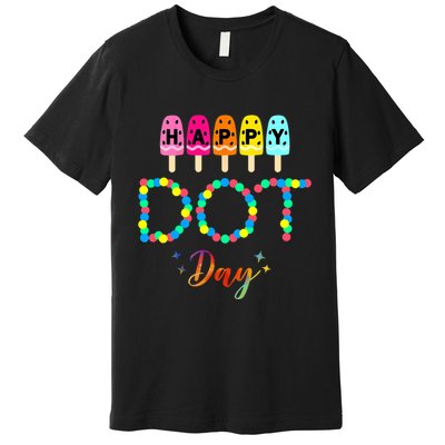 Happy Dot Day Colorful Premium T-Shirt
