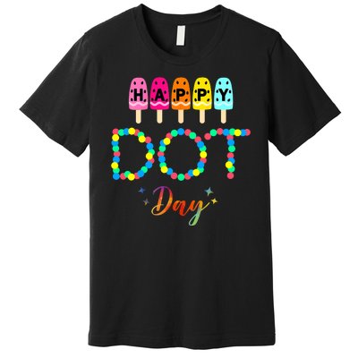 Happy Dot Day Colorful Premium T-Shirt