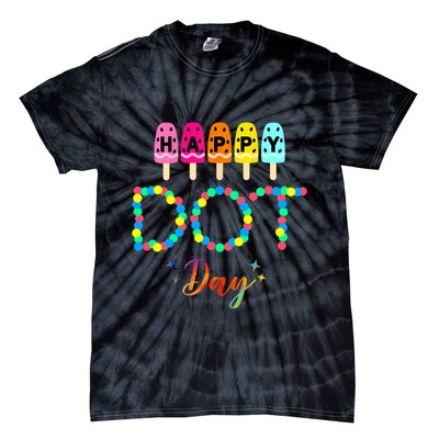Happy Dot Day Colorful Tie-Dye T-Shirt