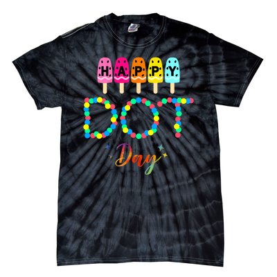 Happy Dot Day Colorful Tie-Dye T-Shirt