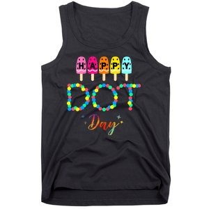 Happy Dot Day Colorful Tank Top