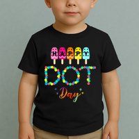 Happy Dot Day Colorful Toddler T-Shirt