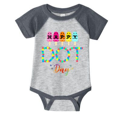 Happy Dot Day Colorful Infant Baby Jersey Bodysuit