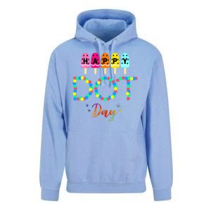 Happy Dot Day Colorful Unisex Surf Hoodie