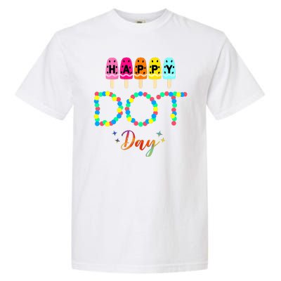 Happy Dot Day Colorful Garment-Dyed Heavyweight T-Shirt