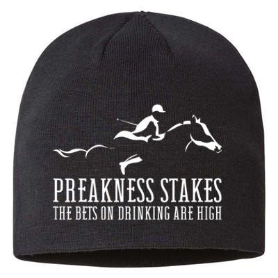 Horse Derby Day Preakness Stakes Horse Racing Sustainable Beanie