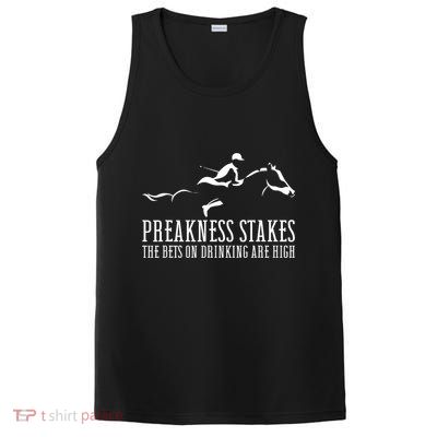 Horse Derby Day Preakness Stakes Horse Racing PosiCharge Competitor Tank