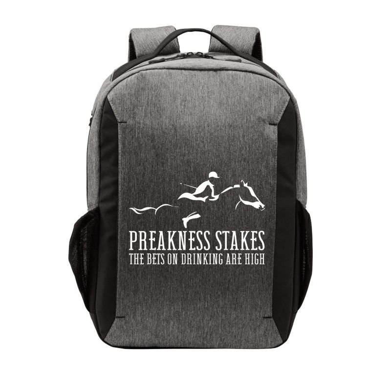Horse Derby Day Preakness Stakes Horse Racing Vector Backpack