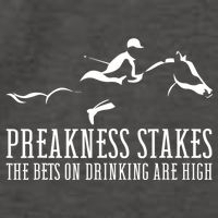 Horse Derby Day Preakness Stakes Horse Racing Vector Backpack