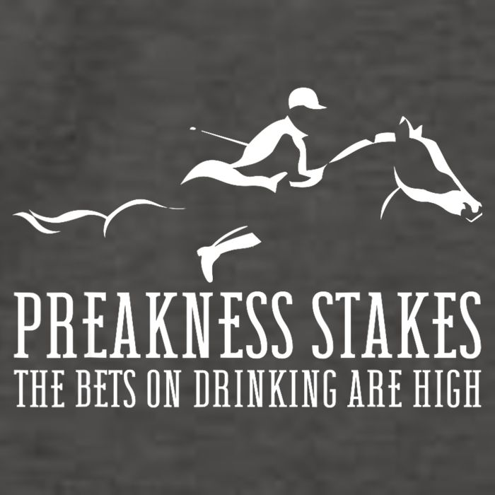 Horse Derby Day Preakness Stakes Horse Racing Vector Backpack