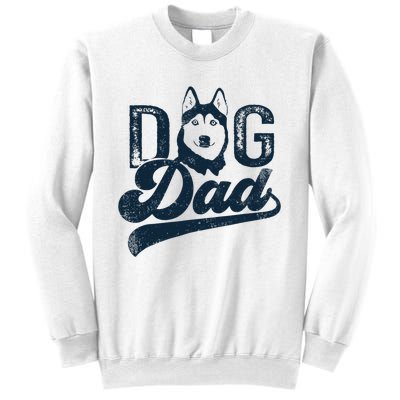 Husky Dog Dad Siberian Husky Sweatshirt