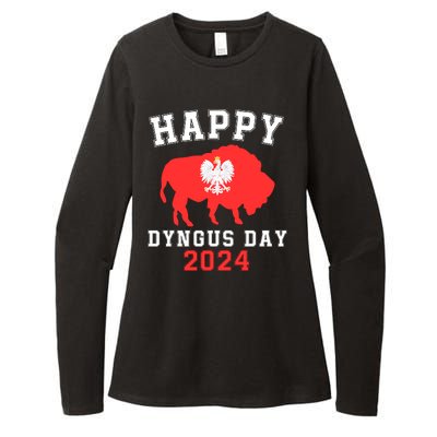 Happy Dyngus Day 2024 Polska Polish White Eagle Dyngus Day Womens CVC Long Sleeve Shirt