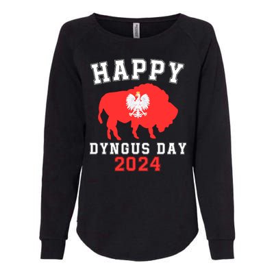 Happy Dyngus Day 2024 Polska Polish White Eagle Dyngus Day Womens California Wash Sweatshirt