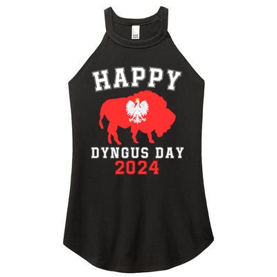 Happy Dyngus Day 2024 Polska Polish White Eagle Dyngus Day Women's Perfect Tri Rocker Tank