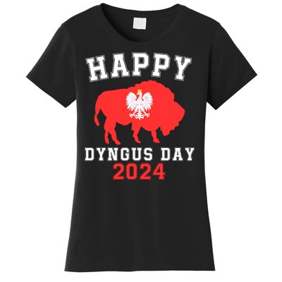 Happy Dyngus Day 2024 Polska Polish White Eagle Dyngus Day Women's T-Shirt