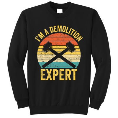 House Demolition Demolishing IM A Demolition Expert Sweatshirt